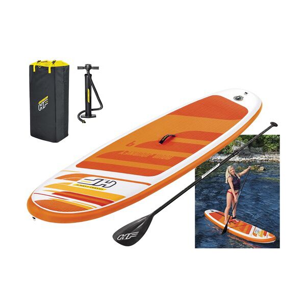 bestway 65349 tavola gonfiabile sup stand up paddle con pagaia - 65349