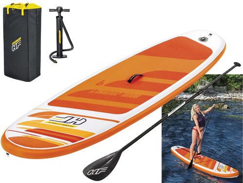 bestway 65349 tavola gonfiabile sup stand up paddle con pagaia - 65349