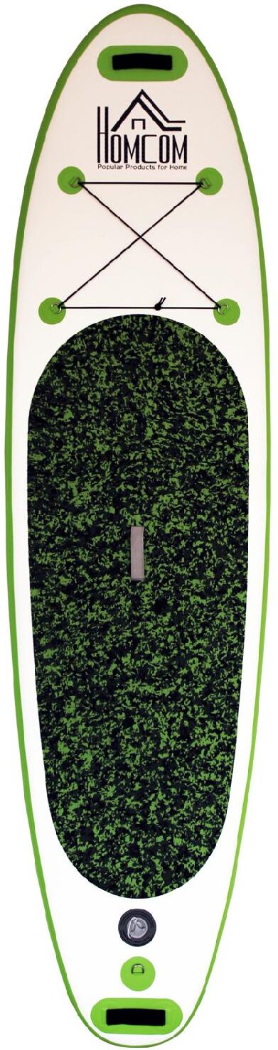 dechome a33007 tavola gonfiabile sup stand up paddle con pagaia verde 305x76x10 cm - a33007