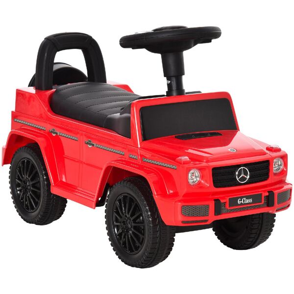 dechome 163rdek370 macchina mercedes-benz g350 a spinta cavalcabile per bambini da 1+ anni colore rosso - 163rdek370