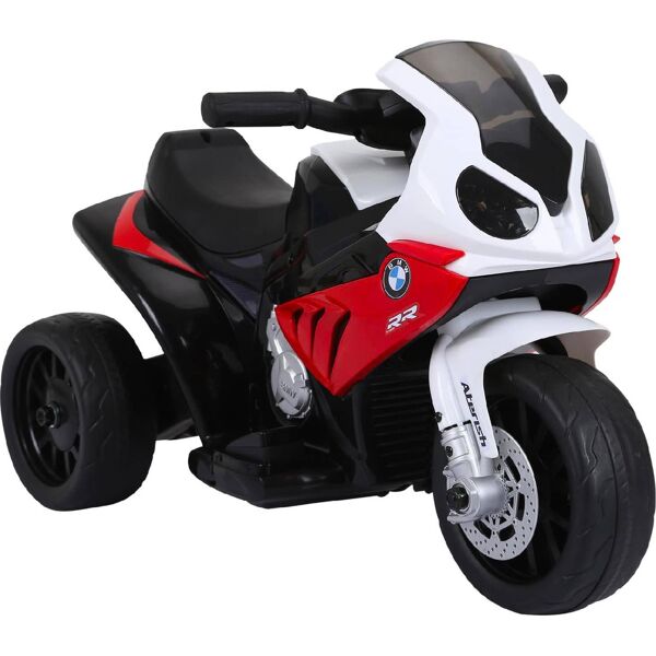 dechome 370064rd moto elettrica per bambini bmw s1000rr a 3 ruote con luci e suoni 3+ anni colore rosso - 370064rd