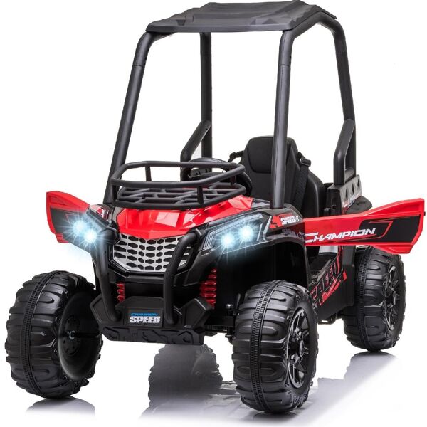 dechome 375149v95 macchina elettrica per bambini quad elettrico mini 3+ anni colore rosso - 375149v95