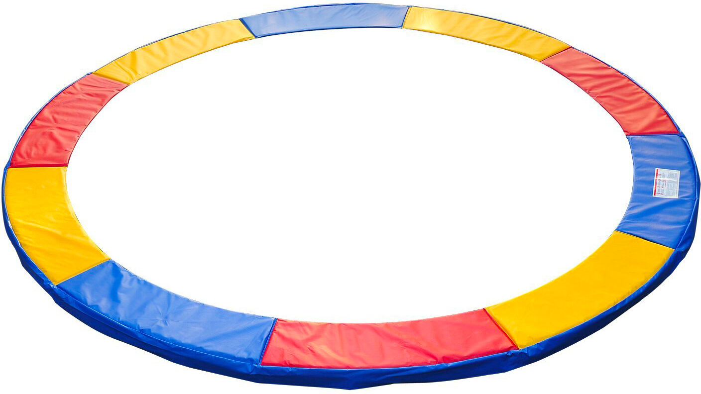 dechome 1d03070d3 copertura bordo di protezione per trampolino elastico in pvc rosso blu giallo Ø305 cm - 1d03070d3