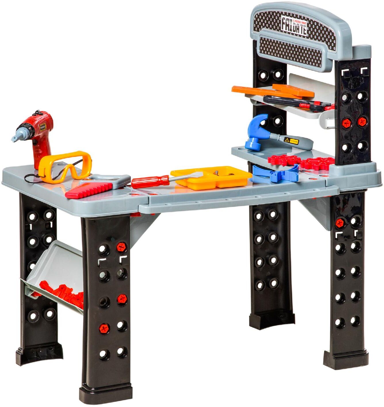 dechome 131350 banco attrezzi da lavoro 79 pezzi playset per bambini da 3+ anni - 131350