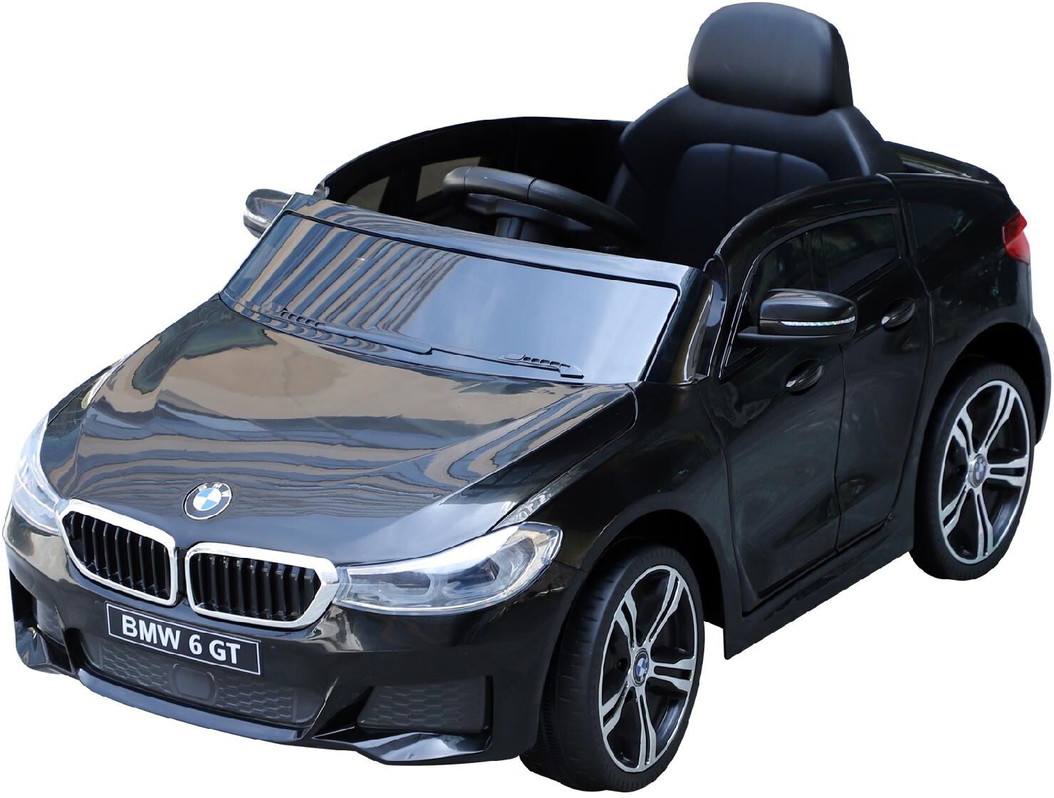 dechome 370067 macchina elettrica per bambini bmw 6 gt con telecomando 3+ anni colore nero - 370067