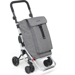 Foppapedretti 9702001200 Carrello Spesa 48x40xh110 Cm Alluminio Grigio - 9702001200 Go Up