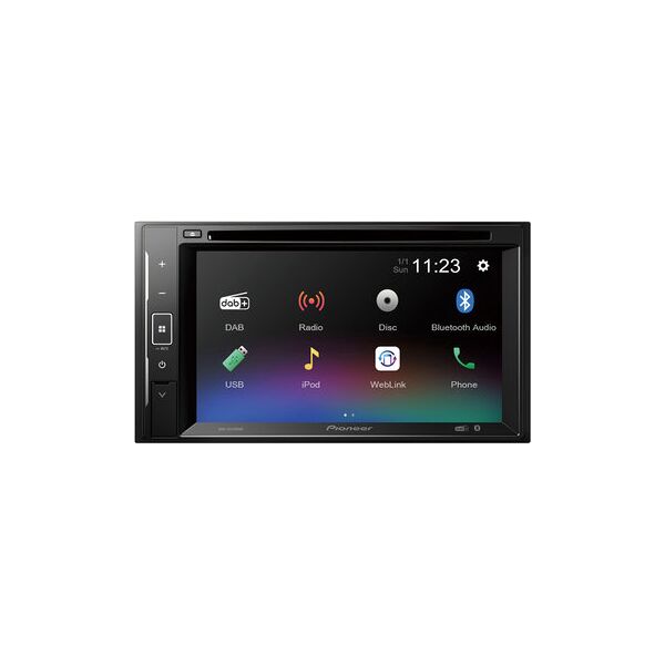 pioneer avh-a240dab autoradio 6.2 2 din radio dab+ usb lettore cd/dvd - avh-a240dab