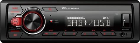 pioneer mvh-130dab autoradio android 1 din dab+ sintolettore usb colore nero - mvh-130dab