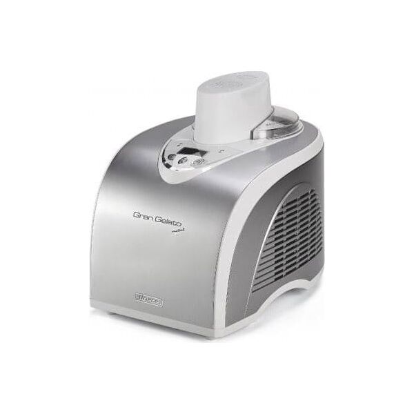 ariete 693 macchina per gelato gelatiera autorefrigerante capacità 1 litro - 693 gran gelato metal