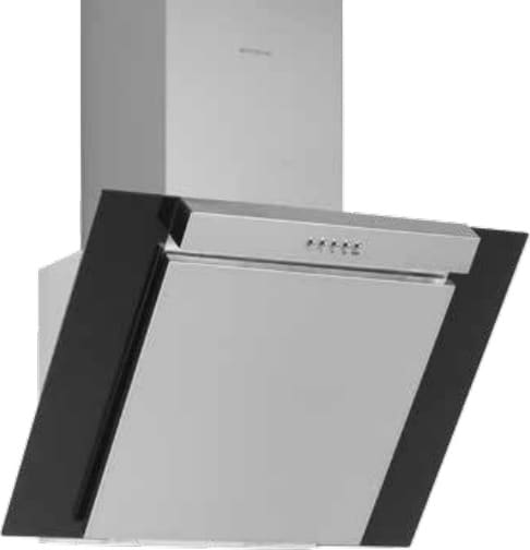 silverline 3283 Cappa Cucina Aspirante A Parete Larghezza 90 Cm 3 Velocità Colore Inox / Vetro Nero - 3283 silverline 3283 Cappa Cucina Aspirante A Parete Larghezza 90 Cm 3 Velocità Colore Inox / Vetro Nero - 3283