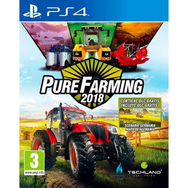 koch media 1024003 pure farming 2018 day one edition videogioco per ps4 playstation 4 pegi 3 - 1024003