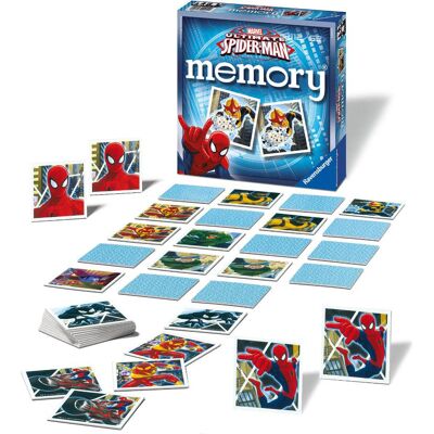 ravensburger 22254 Memory Ultimate Spiderman Gioco Da Tavolo Per Bambini 3+ Anni - 22254 ravensburger 22254 Memory Ultimate Spiderman Gioco Da Tavolo Per Bambini 3+ Anni - 22254