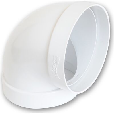 Curva a 90° per tubo di ventilazione - Edil Plast Curva a 90° per tubo di ventilazione - Edil Plast
