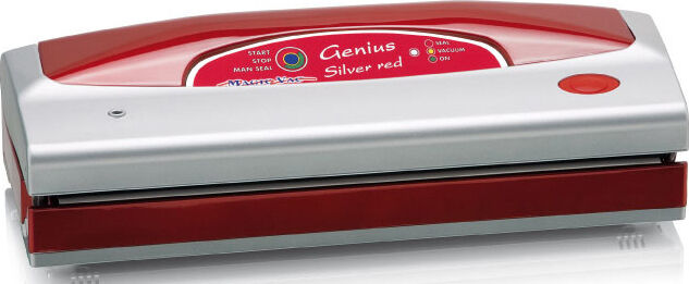 flaem nuova v402pk3 macchina sottovuoto automatica colore rosso - genius - v402pk3