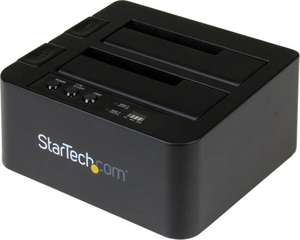 startech sdock2u313r dock duplicatore autonomo usb 3.1 10gbps per sata ssd/hdd da 2.5 & 3.5 duplicatore fast-speed 28gb/min - sdock2u313r