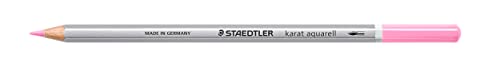 Staedtler Karat 125 M24 Confezione professionale di 6 matite colorate acquarellabili Light Carmine