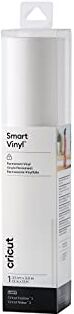 Cricut Smart Vinyl Permanent   1 sheet   33cm x White, Vinile, 3.6m (12ft)