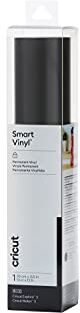 Cricut Smart Vinyl Permanent   1 sheet   33cm x Black, PVC, 3.6m (12ft)