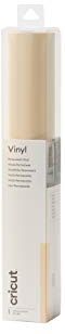 Cricut Vinile Premium Vinyl – Permanente, Pergamena, 1.2m (4ft)