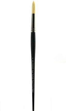 Winsor & Newton Winsor Newton & Winton Hog pennelli tondi, confezione da 12