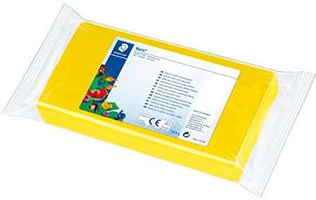 Staedtler - Plastilina modellabile, Colore Giallo (Gelb),