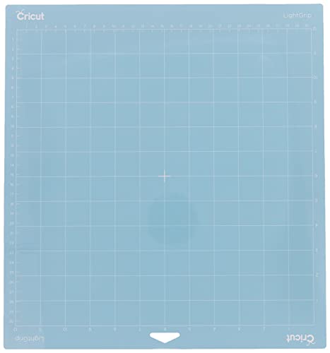 Cricut Machine Mat, 30.5 cm x 30.5 cm Tappetino per Macchina LightGrip, x 30,5 cm (12" x 12"), Carta, Blu, taglia unica