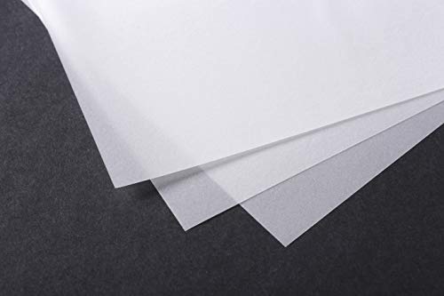 Clairefontaine – Confezione di Carta Lucido 50 x 65 cm 10SH 55 g, Trasparente