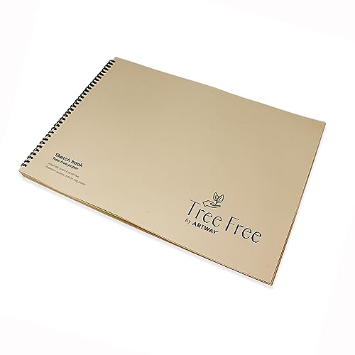 ArtWay Tree Free Cotton Rag Sketchbook A3 Beige/Buff 250 g/m² 20 fogli / 40 lati