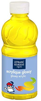 Lefranc Bourgeois LeFranc  Bottiglia acrilica, 250 ml, Colore: Giallo primario