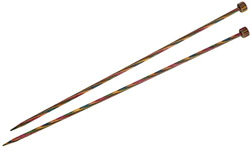 KnitPro Symfonie Ferri a 1 Punta, 30 cm x 4,5 mm, Colore: Multicolore