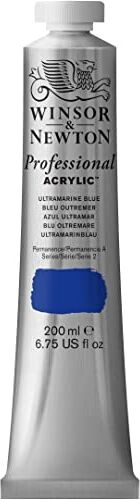 Winsor & Newton Professional Acrylic Color Fine 200 ml Blu Oltremare