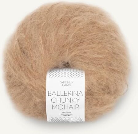 Sandnes Garn Ballerina Chunky Mohair – Colore: Camel (3031) – 50 g/ca. 135 m lana