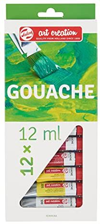 ART Royal Talens  Set di 12 gouache, 12 ml