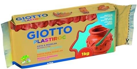 Giotto Plastiroc Pane 1 kg terracotta pasta autoindurente