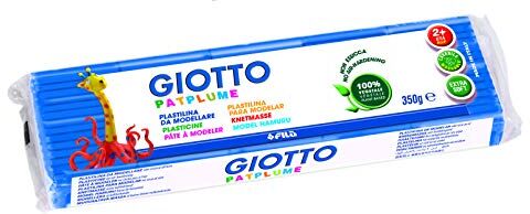 Giotto Patplume Impasto a base vegetale, dai 2 anni, 350 g azzurro