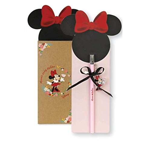 Cupido Formoso Bomboniera Matita Minnie Disney Love Natural h 17,5 cm con Scatola Art 69596