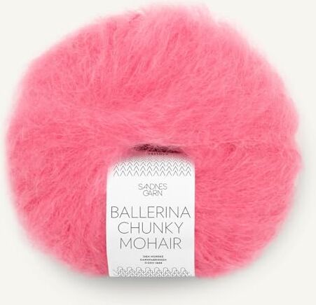 Sandnes Garn Ballerina Chunky Mohair – Colore: Bubblegum rosa (4315) – 50 g/circa 135 m lana