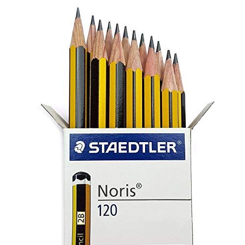 Staedtler Matite  Noris 120 Premium Office – 2B grade [confezione da 24]