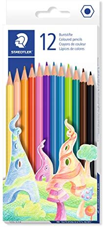 Staedtler Matite colorate senza legno, multicolore, 12 Pezzi