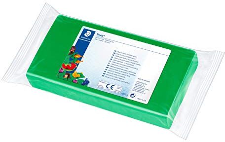 Staedtler - Plastilina modellabile, Colore Verde (Grün), 8421-5