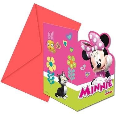 Procos Inviti Minnie felice 6 pezzi