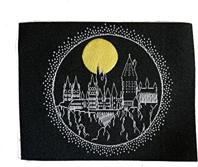 Mono-Quick Stemma Di Harry Potter © Hogwarts Toppe Termoadesive Patch Toppa Ricamate, Misura: 5,9 x 7,5 cm