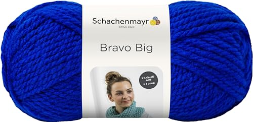 Schachenmayr Bravo Big, 200G royal Filati Per Maglieria A Mano