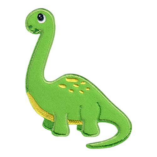 PatchMommy Toppa Termoadesiva Dinosauro Patch Ricamate per Ferro da Stiro o per Cucire Toppe Adesive per Vestiti, Applicazioni per Tessuti Bambini