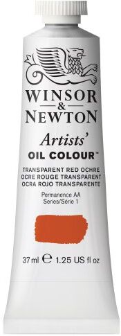 Winsor & Newton – Colore ad Olio, 37 ml, per pittura Ocre Rouge Transparent