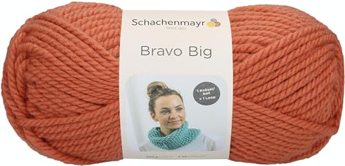 Schachenmayr Bravo Big, 200G terracotta Filati Per Maglieria A Mano