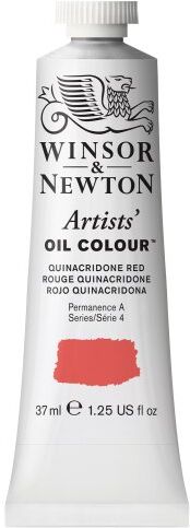 Winsor & Newton – Colore ad Olio, 37 ml, per pittura Rouge de Quinacridone