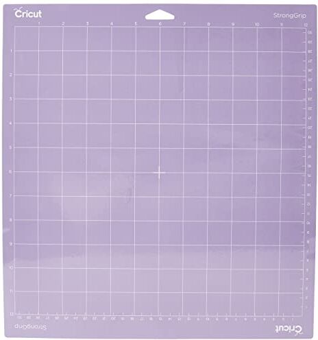 Cricut Machine Mat, 30.5 cm x 30.5 cm (12"x 12") Tappetino per Macchina StrongGrip, x 30,5 cm (12" x 12"), Carta, Viola, taglia unica