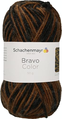 Schachenmayr Bravo Color, 50G tiger color Filati Per Maglieria A Mano