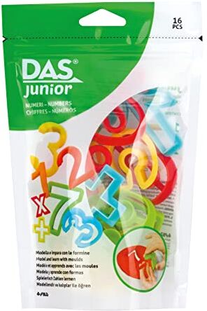 DAS - Busta Junior FORMINE Numeri, Colori Assortiti, Small,